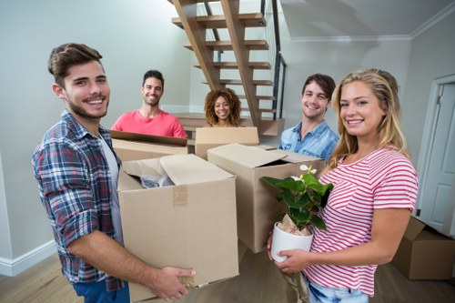 Removal van service for Southall house and flat moves
