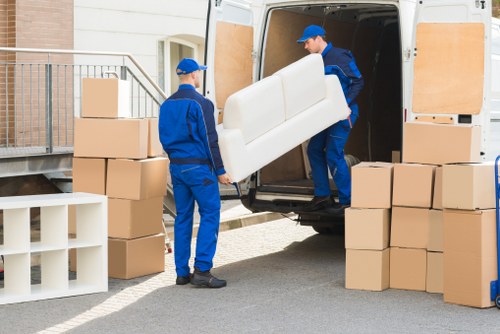 Local commercial removals service supporting businesses in Southall