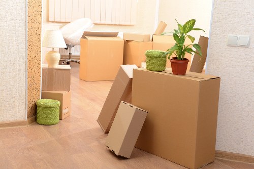 Southall flats and terraced homes showing common access challenges for removals