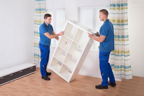 Office removals setup for a Southall business move