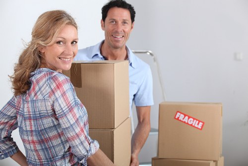 Moving van ready for a Southall removals service